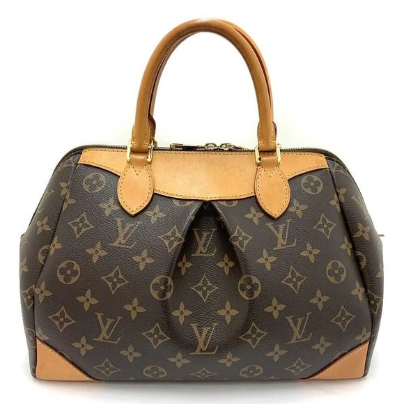Louis Vuitton Segur Monogram Zipper Handbag Brown - Picture 1 of 9